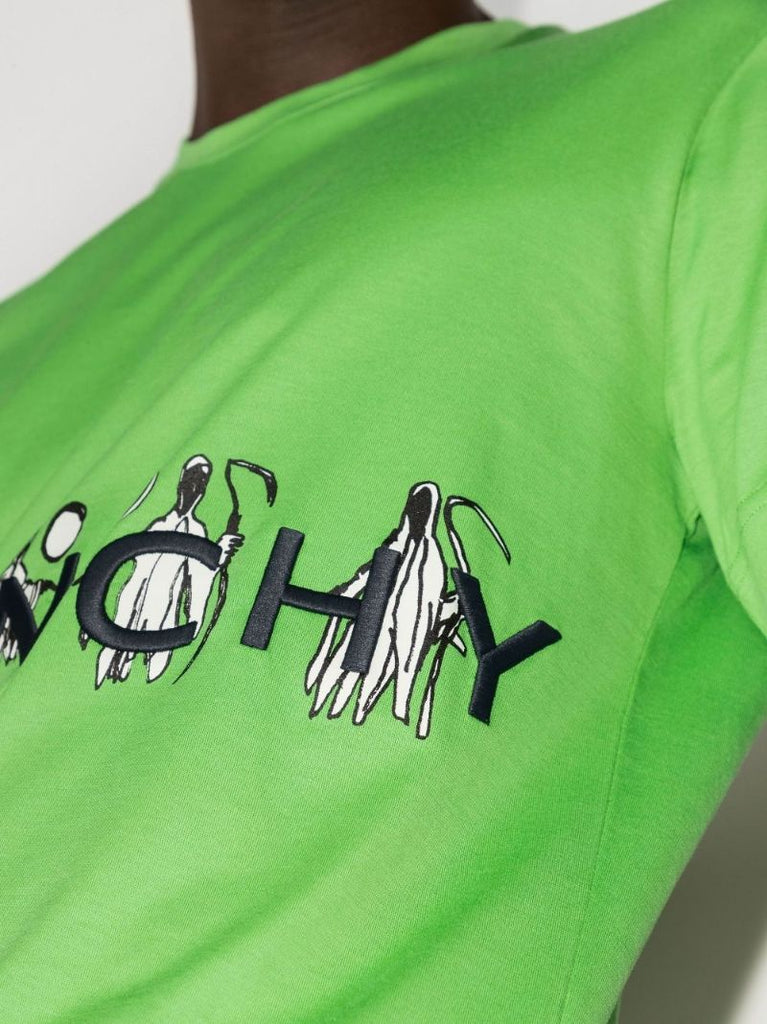 X Josh Smith Logo Embroidered Cotton T-shirt