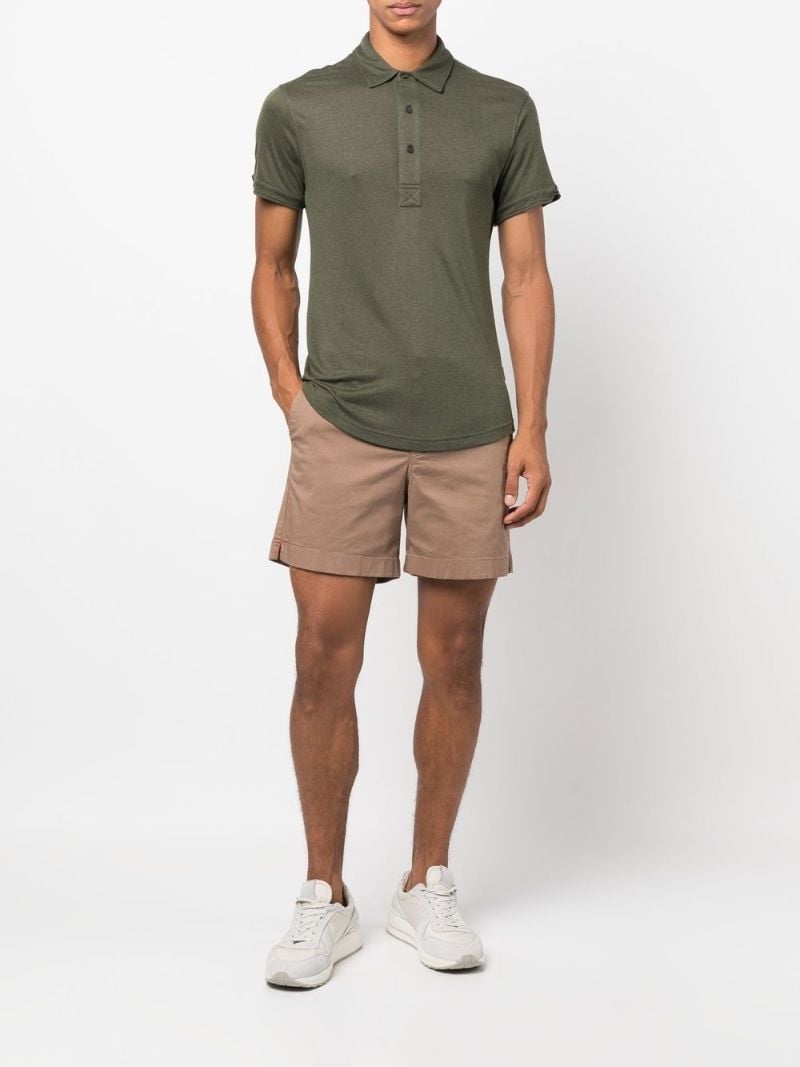 Brown Bulldog Cotton Shorts