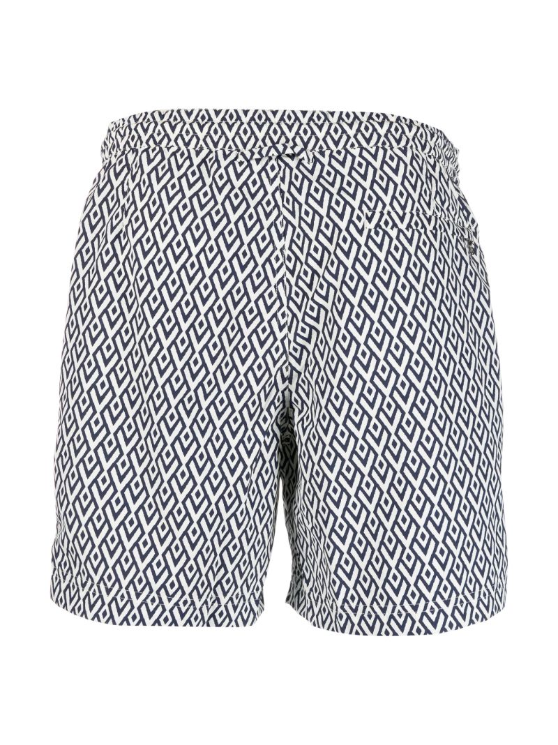 X Wham! Blue Standard Cano Swim Shorts