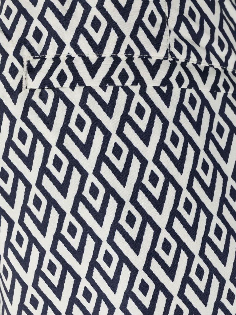 X Wham! Blue Standard Cano Swim Shorts