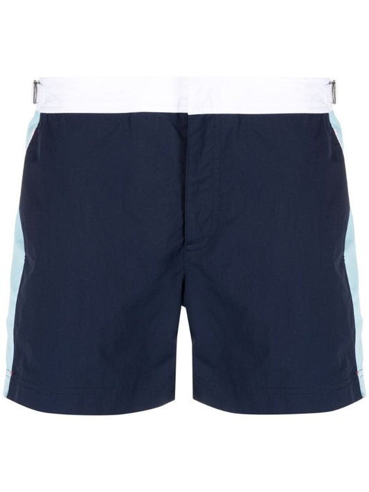 Blue Side Panel Swim Shorts
