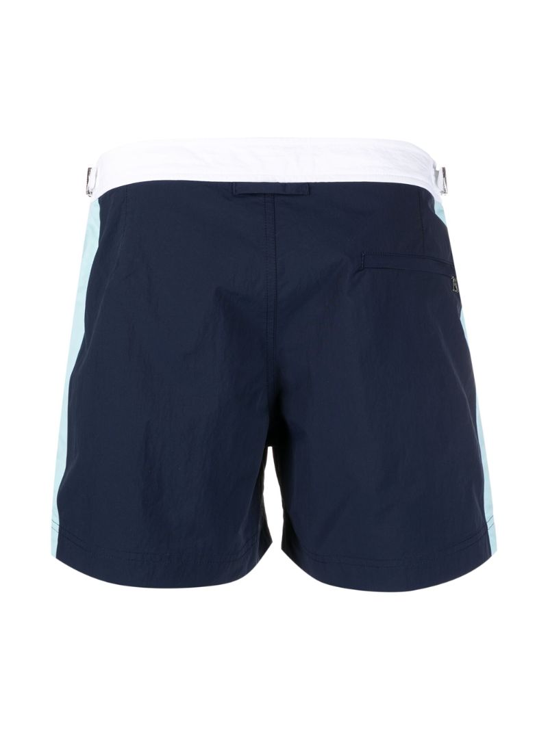 Blue Side Panel Swim Shorts