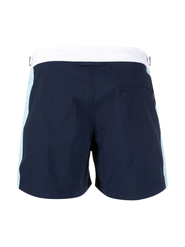 Blue Side Panel Swim Shorts