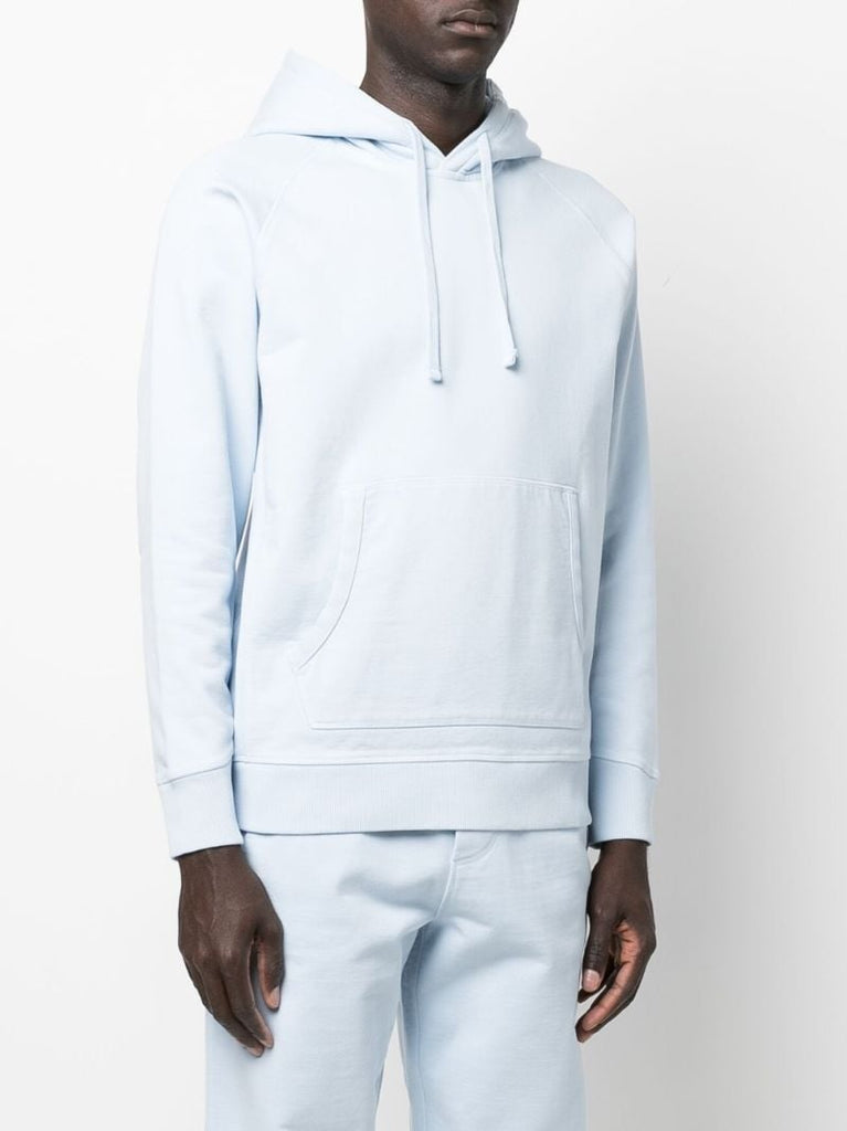 Blue Francis Long Sleeve Organic Cotton Hoodie