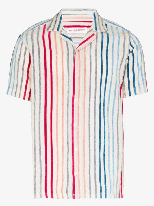 X Wham! Multicolour Hibbert Striped Shirt