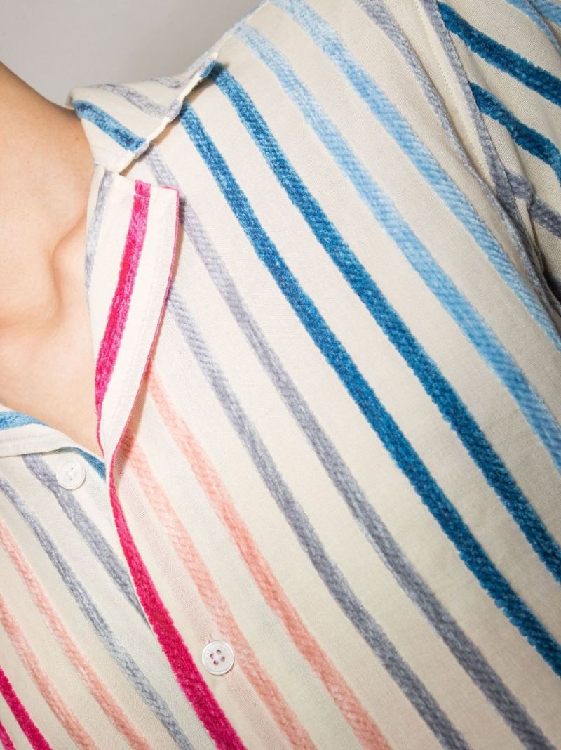 X Wham! Multicolour Hibbert Striped Shirt