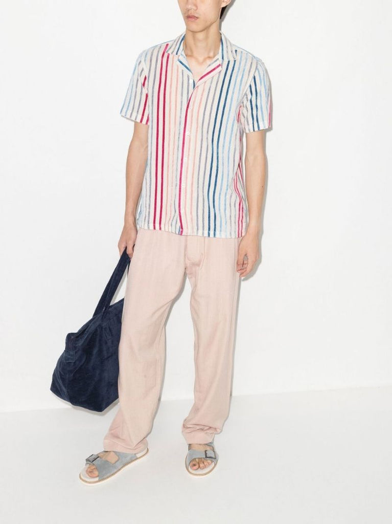 X Wham! Multicolour Hibbert Striped Shirt