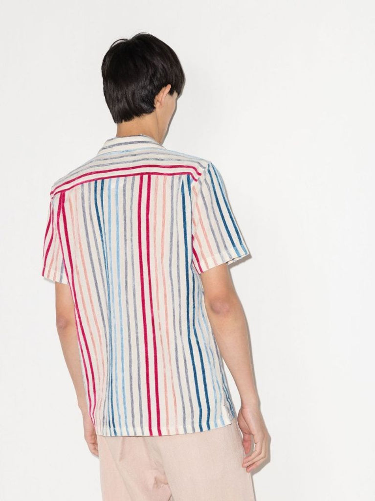 X Wham! Multicolour Hibbert Striped Shirt