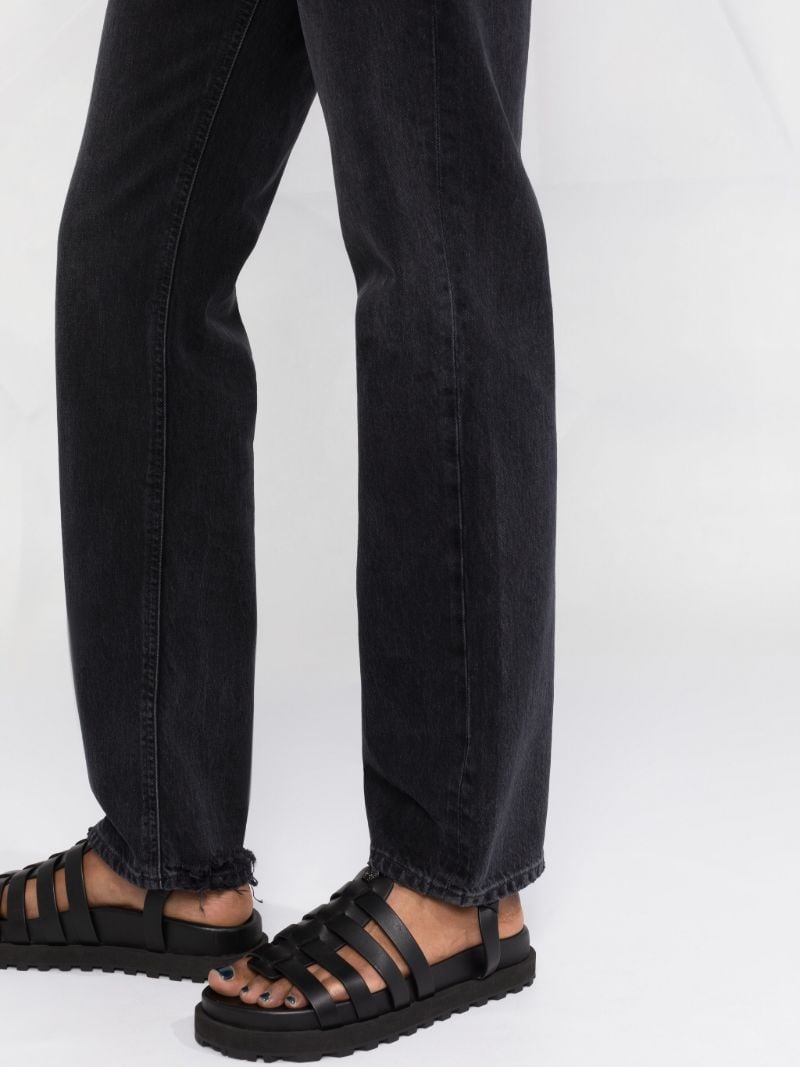 Black Lana Straight Leg Jeans
