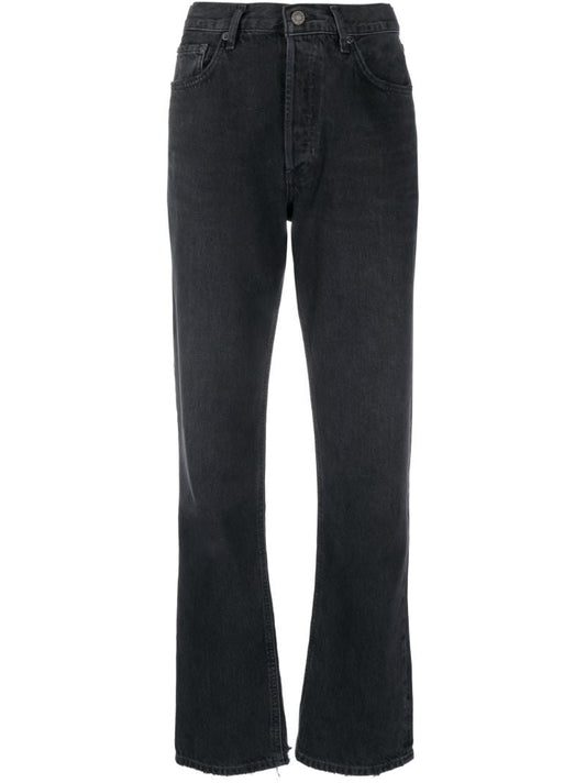 Black Lana Straight Leg Jeans