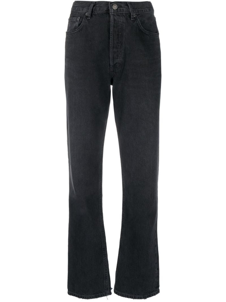 Black Lana Straight Leg Jeans