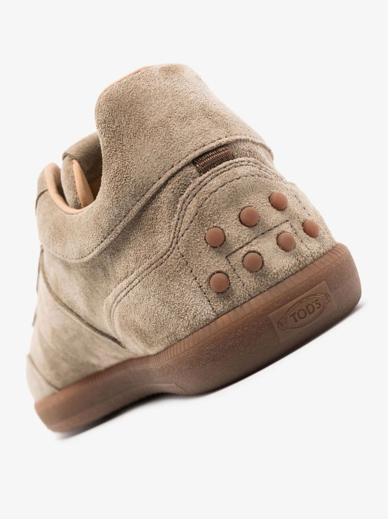 Green Tabs Low Top Suede Sneakers