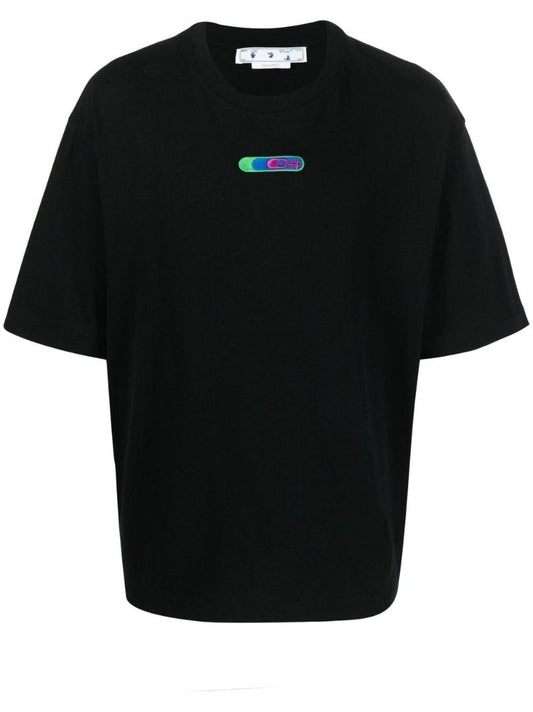 Black Hemp Leaf Arrows T-shirt