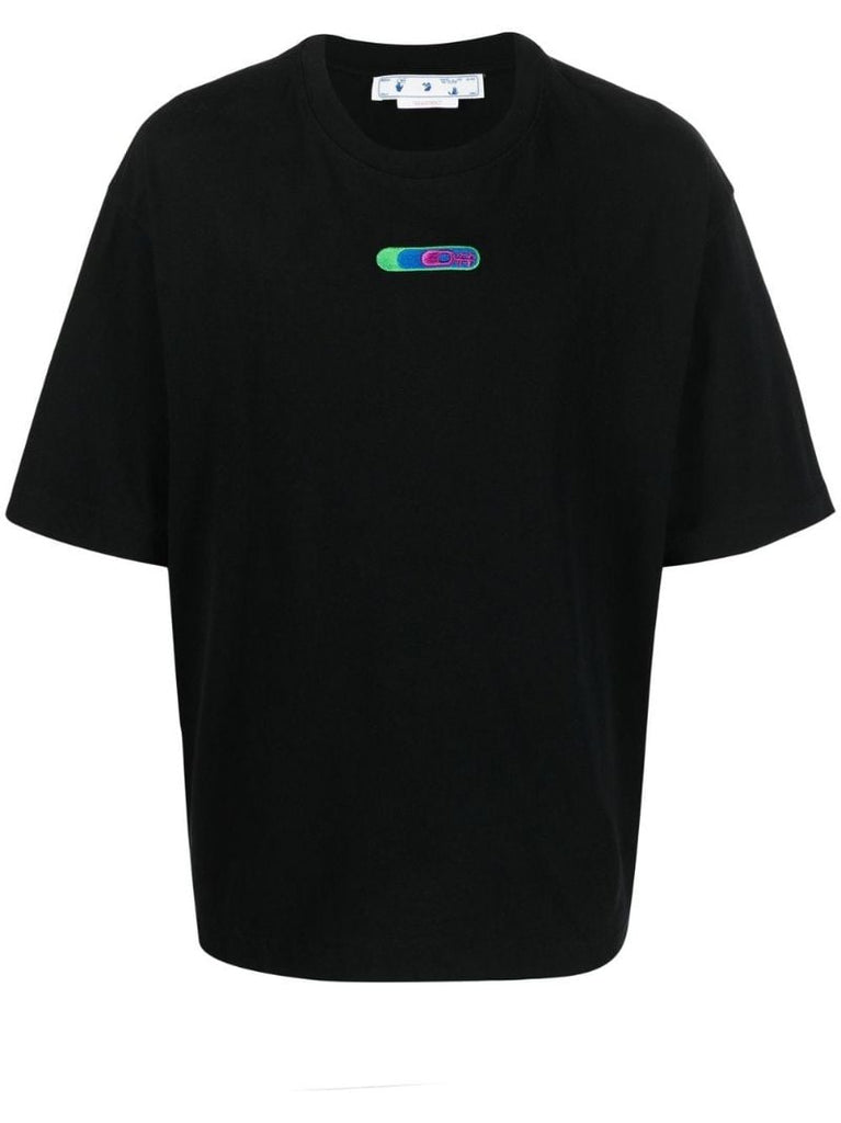 Black Hemp Leaf Arrows T-shirt