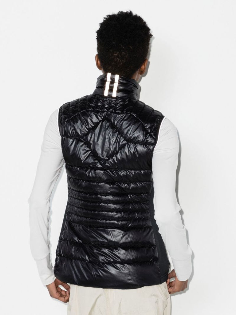 Black Hybridge Lite Tech Quilted Gilet