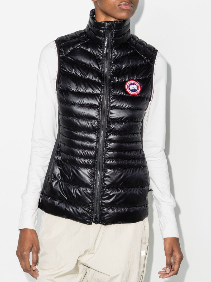 Black Hybridge Lite Tech Quilted Gilet