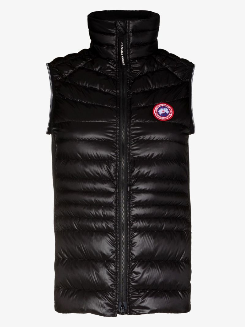 Black Hybridge Lite Tech Quilted Gilet