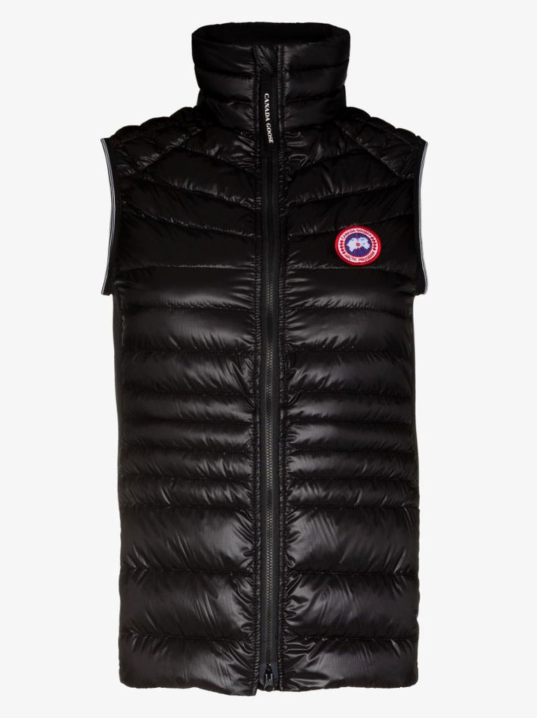 Black Hybridge Lite Tech Quilted Gilet