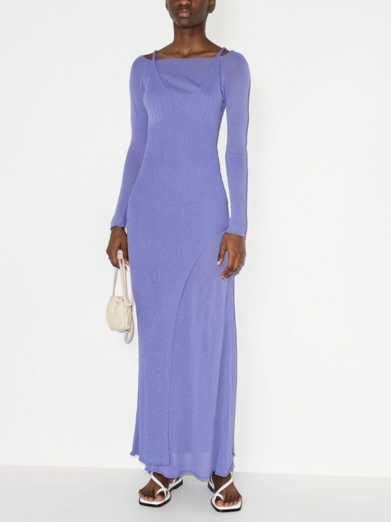 Bacall Layered Knit Maxi Dress