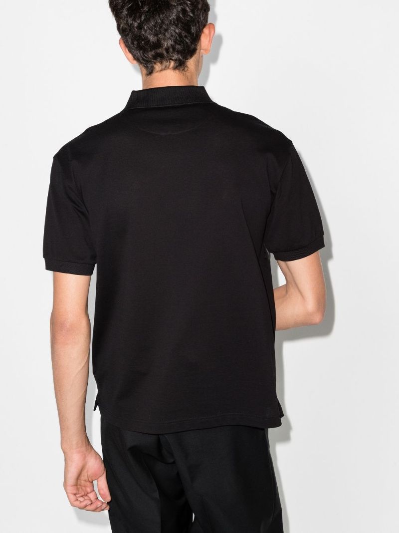 Re-nylon Panel Polo Shirt