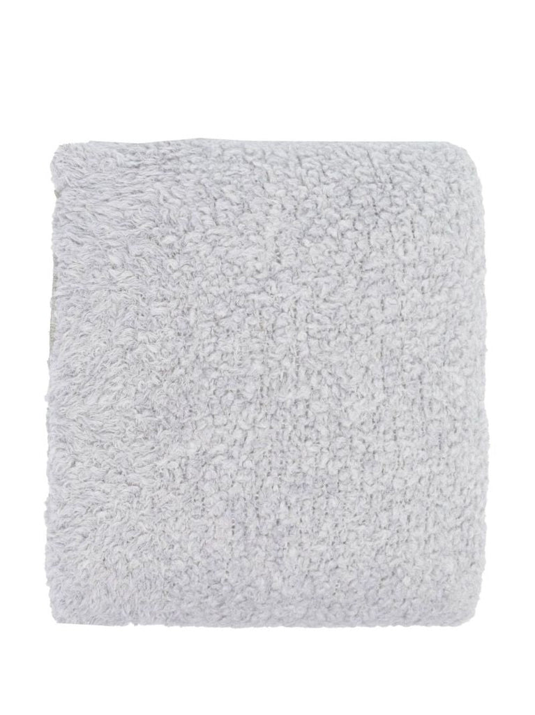 Grey Cashmere Knit Cushion