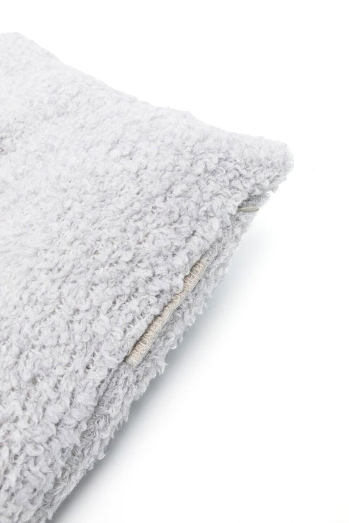 Grey Cashmere Knit Cushion