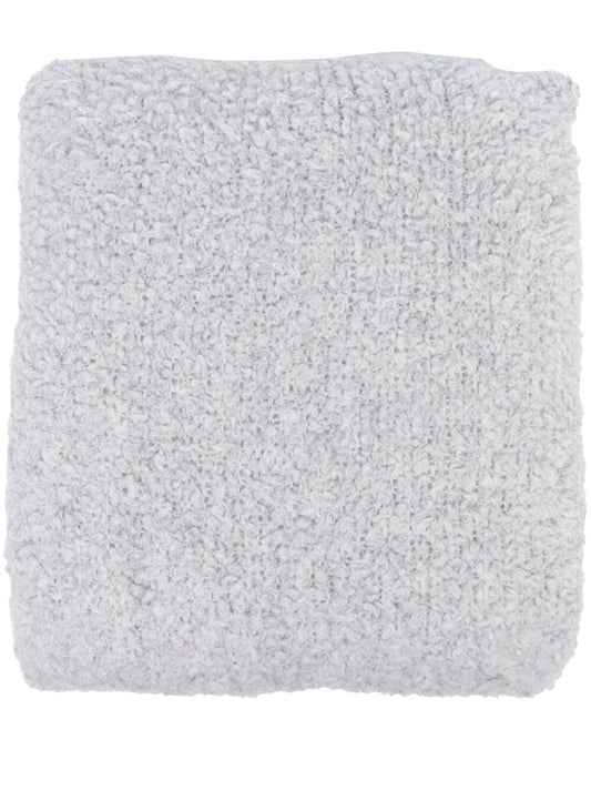 Grey Cashmere Knit Cushion