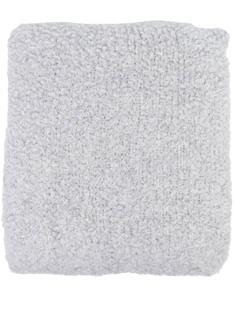 Grey Cashmere Knit Cushion