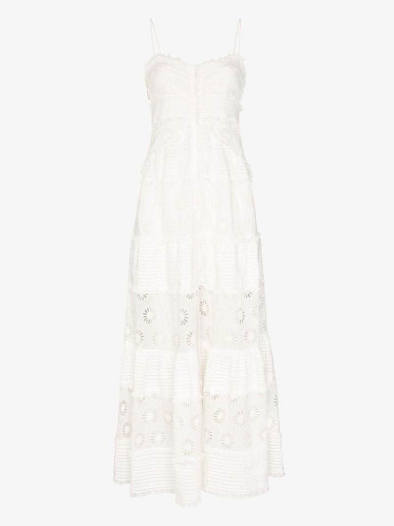 Drake Broderie Anglaise Maxi Dress