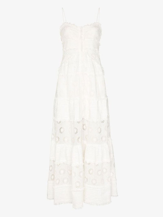 Drake Broderie Anglaise Maxi Dress