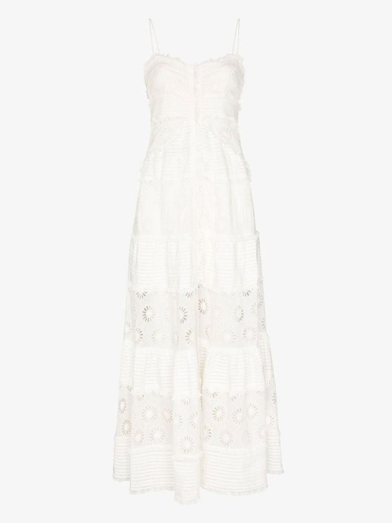 Drake Broderie Anglaise Maxi Dress