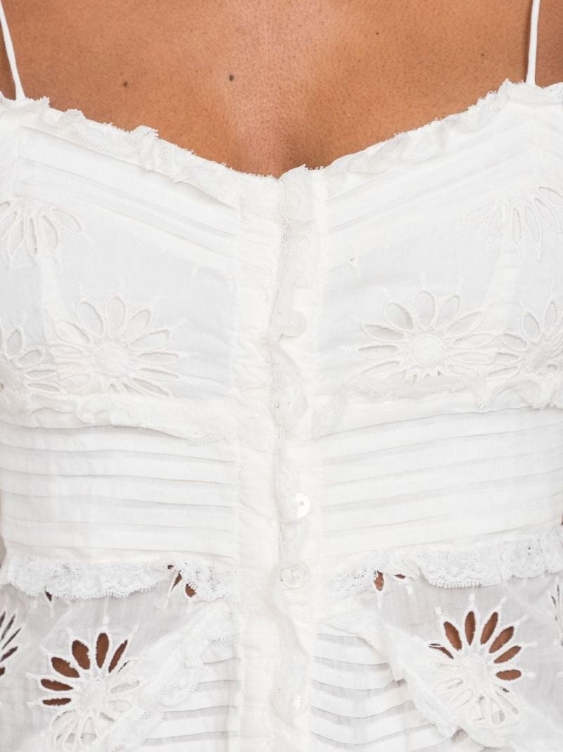 Drake Broderie Anglaise Maxi Dress
