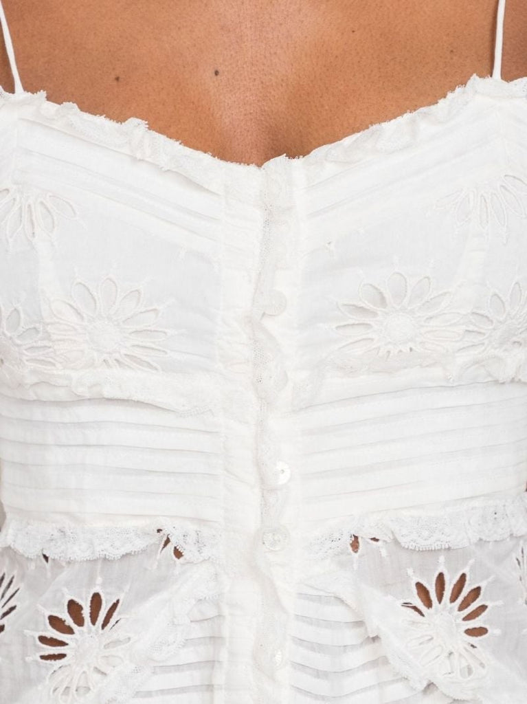 Drake Broderie Anglaise Maxi Dress