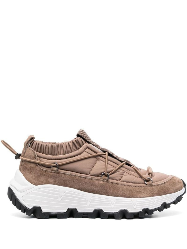 Brown Trekk Suede Sneakers