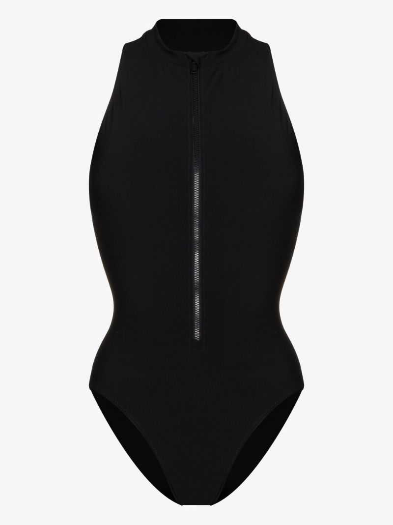 Black Vista Racerback Swimsuit