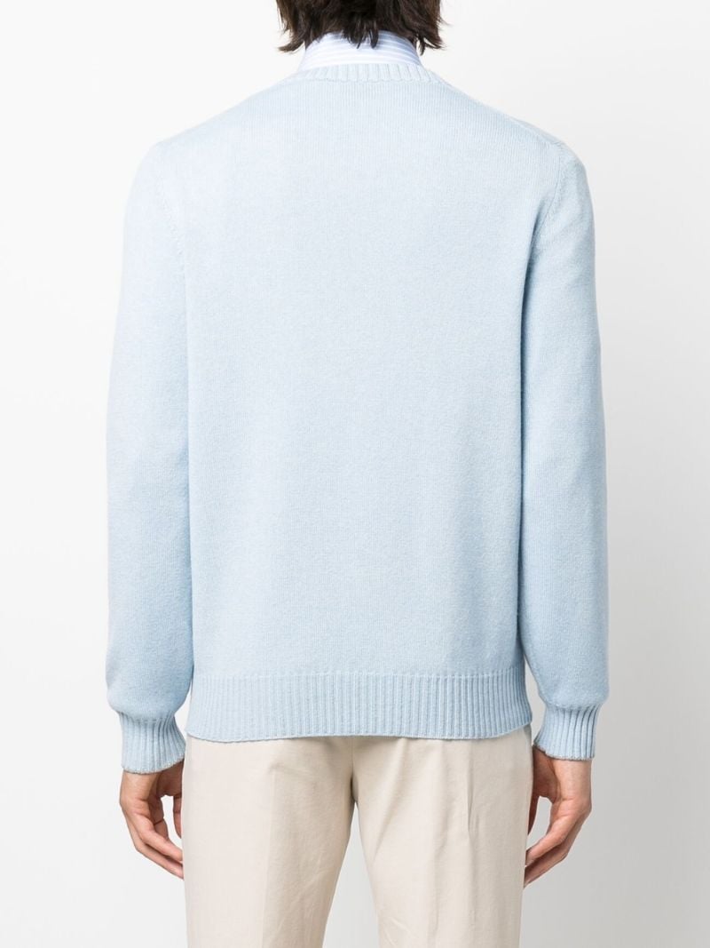 Blue Cashmere Sweater