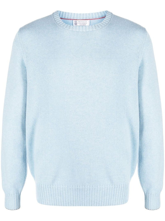 Blue Cashmere Sweater