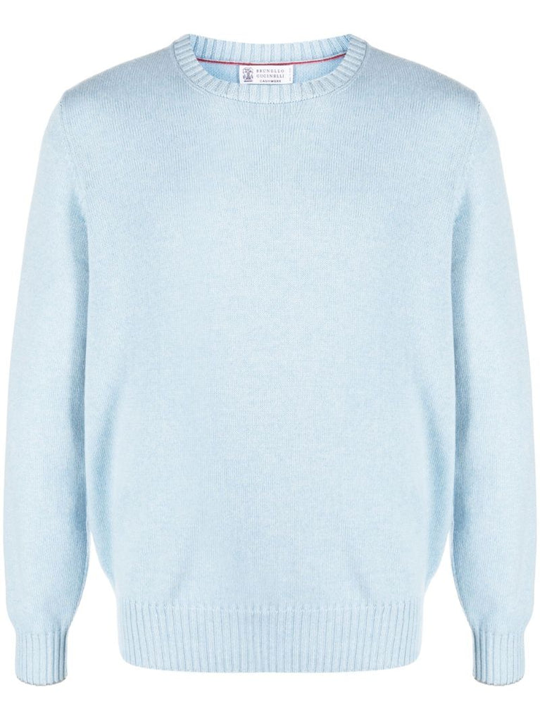 Blue Cashmere Sweater