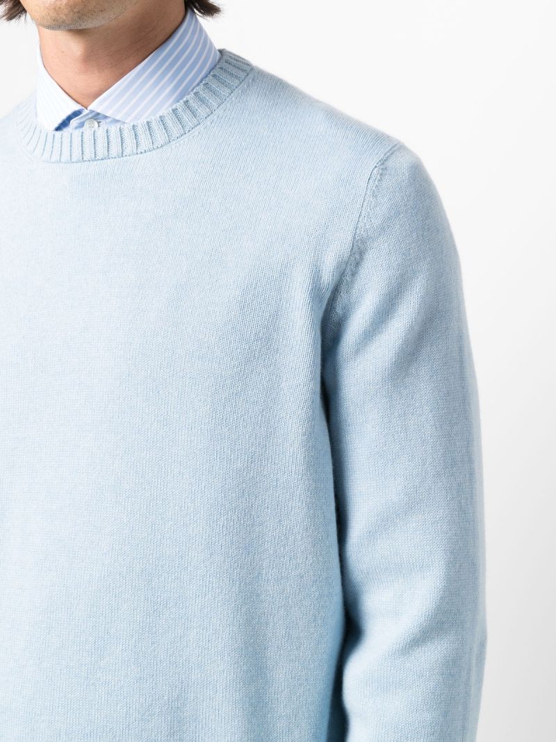 Blue Cashmere Sweater