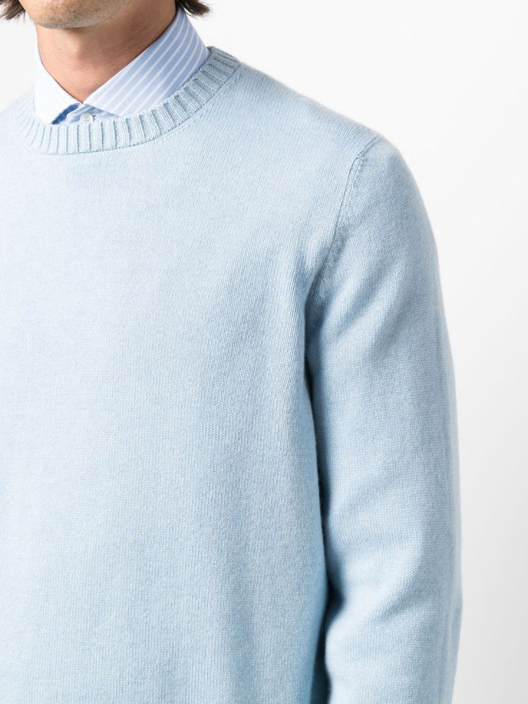 Blue Cashmere Sweater