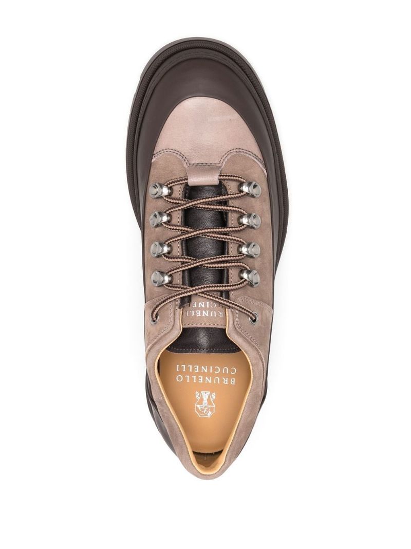 Brunello Cucinelli Francesina Lt Brn Snk