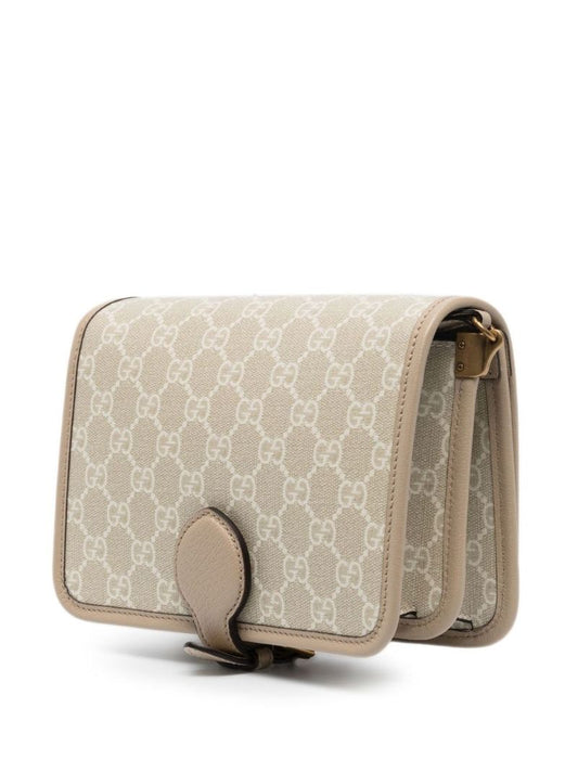Neutral Gg Supreme Mini Messenger Bag