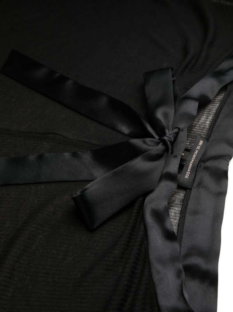 Black Intime Ribbed Lounge Shorts