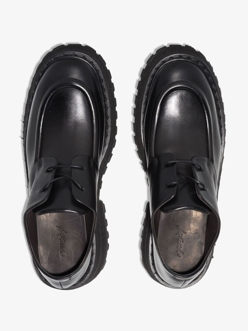 Black Carro 30 Leather Derby Shoes