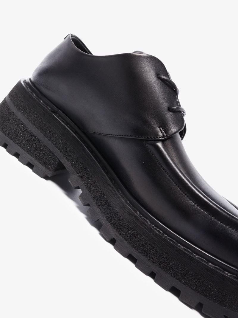 Black Carro 30 Leather Derby Shoes