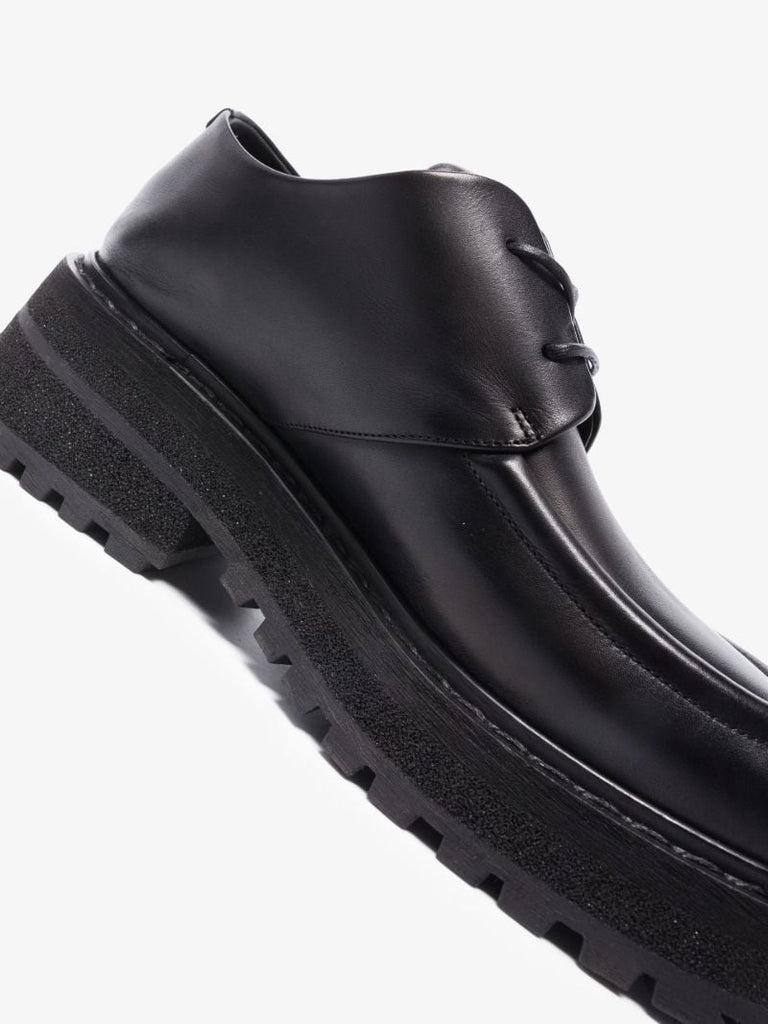 Black Carro 30 Leather Derby Shoes