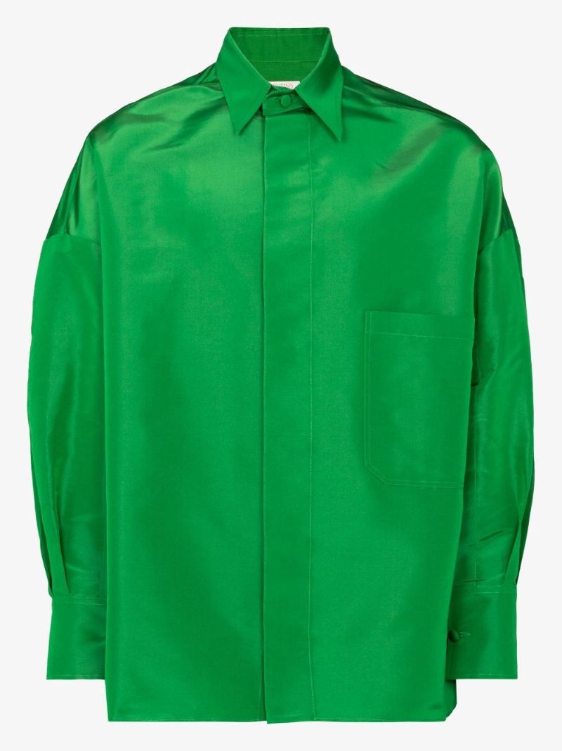 Long Sleeve Silk Shirt