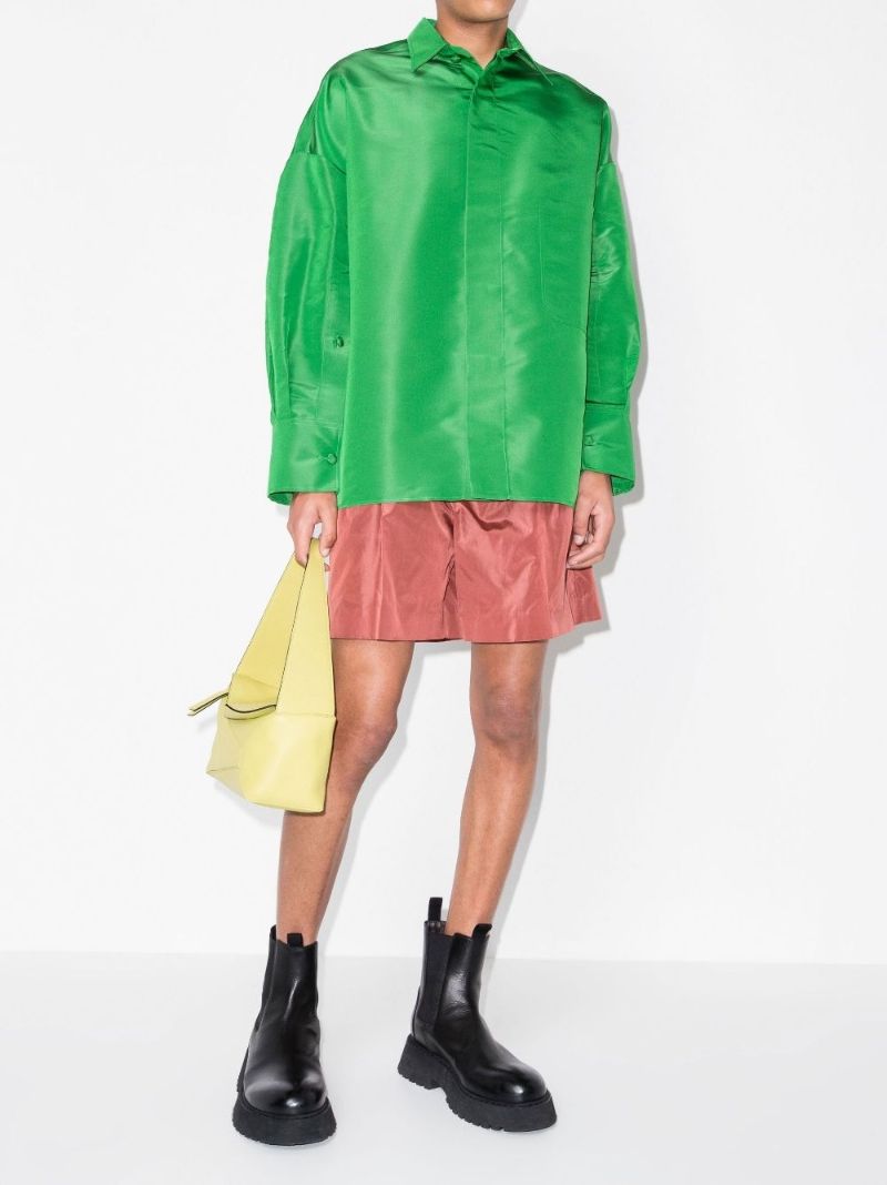 Long Sleeve Silk Shirt