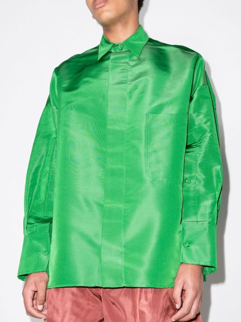 Long Sleeve Silk Shirt