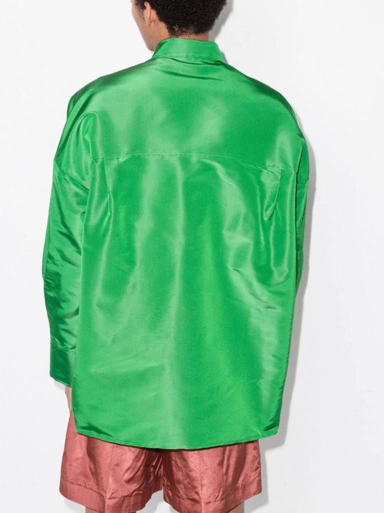 Long Sleeve Silk Shirt